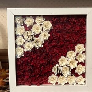 He loves me not shadow box